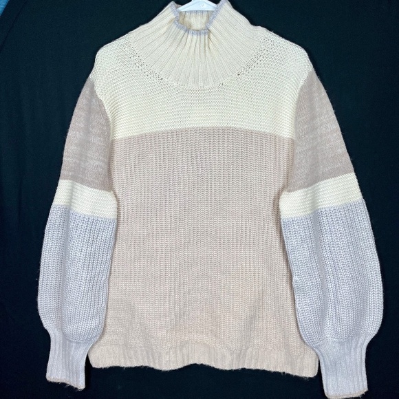 Splendid Sweaters - Splendid Collection Colorblock Sweater, Size XL, NWT